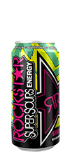 PepsiCo Pepsi Gastronomie PET-Mehrweg / -Einweg & Dose Produkte Rockstar Super Sours - Green Apple