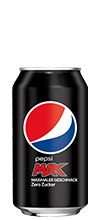 PepsiCo Pepsi Gastronomie PET-Mehrweg / -Einweg & Dose Produkte Pepsi MAX Dose