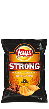 PepsiCo Pepsi Gastronomie Lay's Produkte Lays Strong Hot Chicken Wings