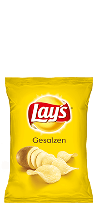 PepsiCo Pepsi Gastronomie Lay's Produkte Lays Core Gesalzen