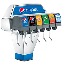 PepsiCo Pepsi Gastronomie Technik Produkte Zapfanlage Nueva