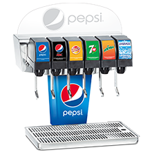 PepsiCo Pepsi Gastronomie Technik Produkte Zapfanlage Nueva 2